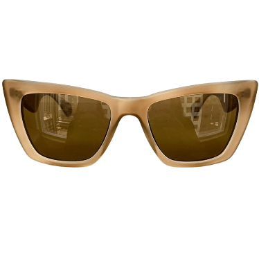 I Believe Collection - Honey Coloured Sunglasses w/ Matte Effect