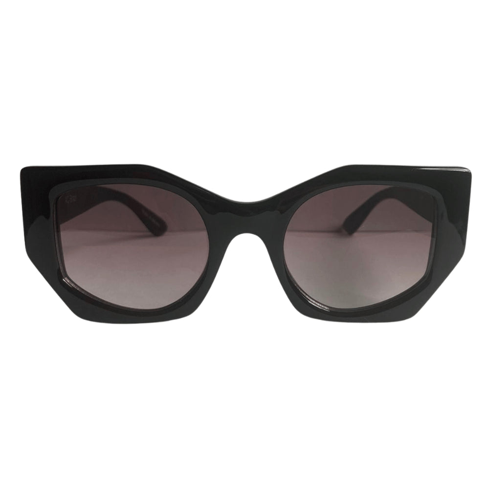 New Sun Collection - Black Geometric Sunglasses