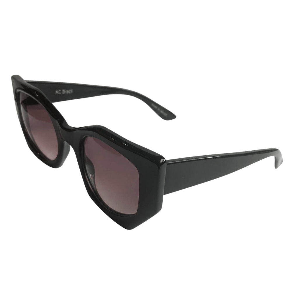 New Sun Collection - Black Geometric Sunglasses