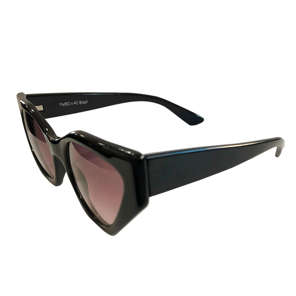 PatBo x AC Brazil - Black Coloured Cat Eye Sunglasses