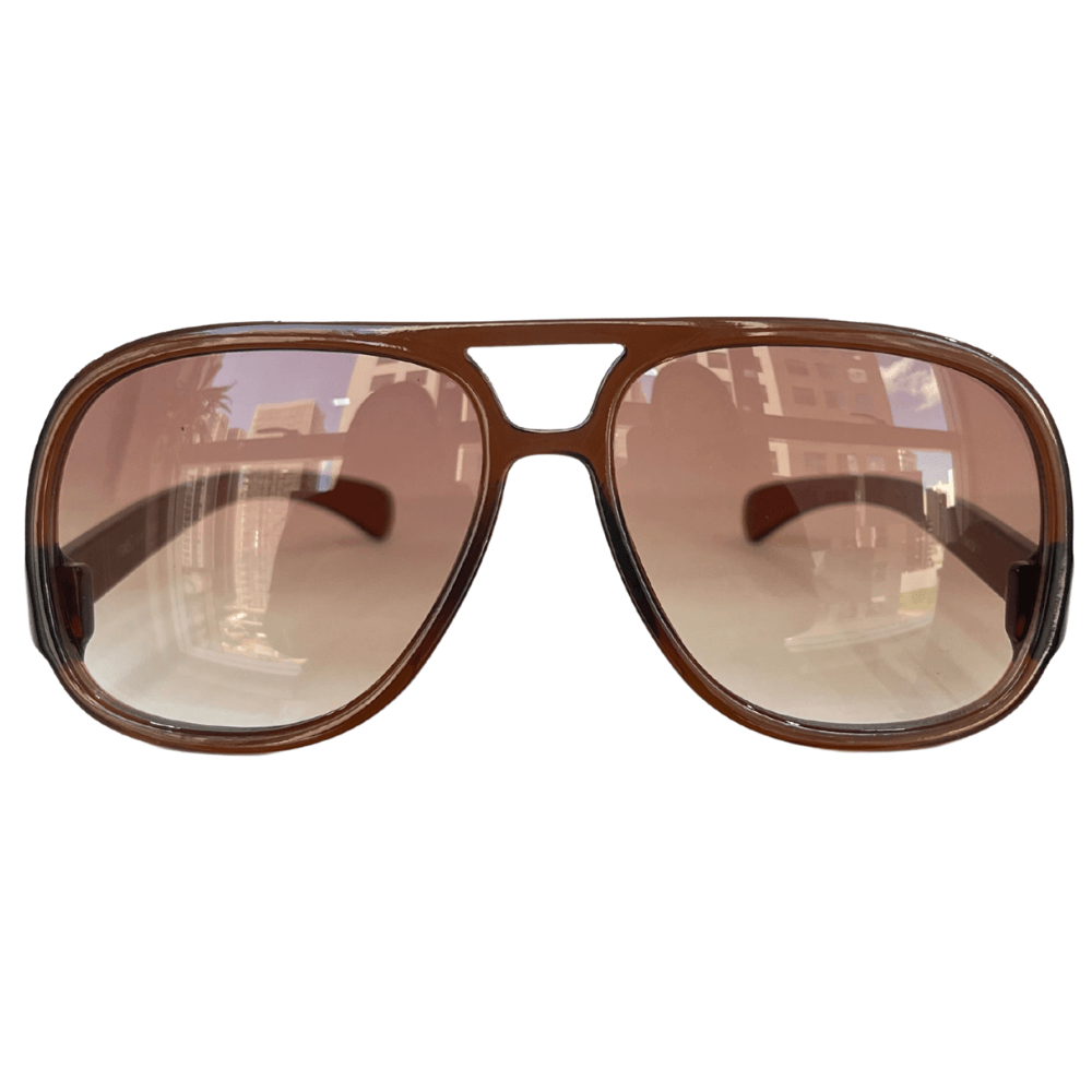 PatBo x Ac Brazil - Brown Aviator w/ Gradient Lenses