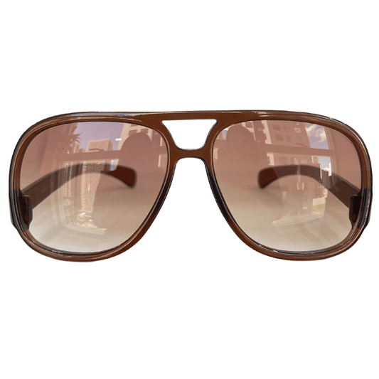 PatBo x Ac Brazil - Brown Aviator w/ Gradient Lenses