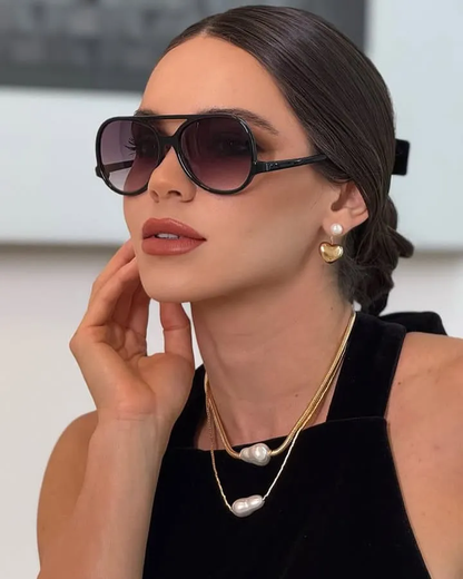 Under Style Collection - Black Sunglasses w/ Black Gradient Lenses