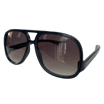 PatBo x Ac Brazil - Black Aviator w/ Gradient Lenses