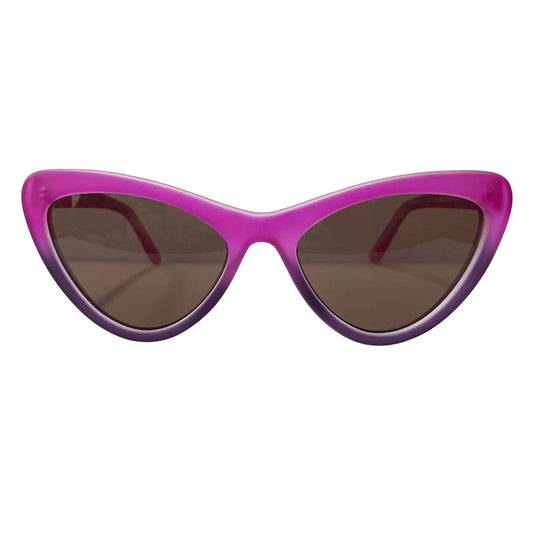 Trust Collection - Pink and Purple Coloured Cat Eye Sunglasses