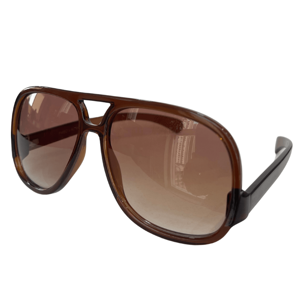 PatBo x Ac Brazil - Brown Aviator w/ Gradient Lenses