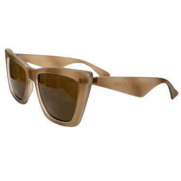 I Believe Collection - Honey Coloured Sunglasses w/ Matte Effect