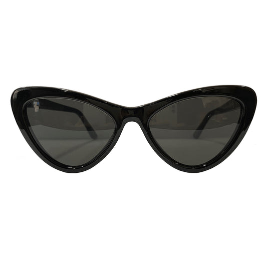 Trust Collection - Black Coloured Cat Eye Sunglasses