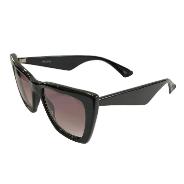 I Believe Collection - Black Coloured Sunglasses w/ Black Gradient Lenses