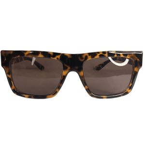 Joie De Vivre Collection - Large Square Animal Print Sunglasses