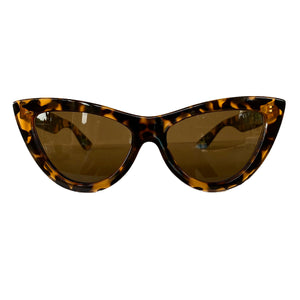 LA VIE EST BELLE COLLAB - Turtle Print Cat Eye Sunglasses