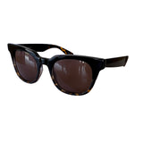 WANDERLUST COLLECTION: Square Black Coloured Sunglasses w/ Black Lenses