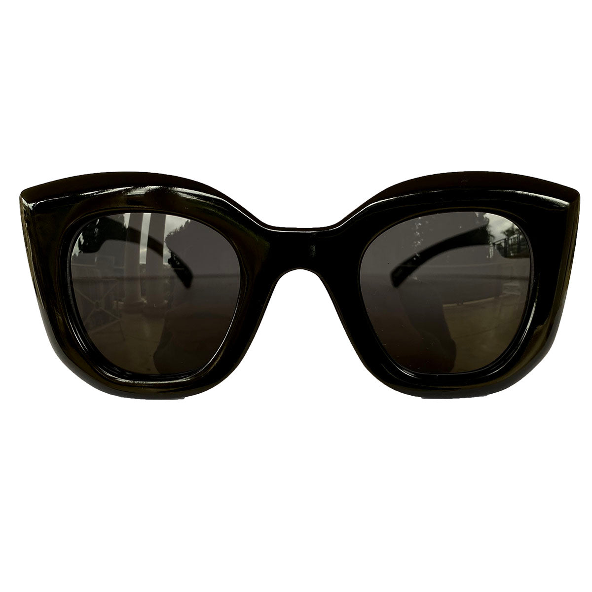 Light Collection - Black Coloured Sunglasses w/ Black Lenses