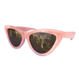 Belle Collection - Light Pink Cat Eye Sunglasses